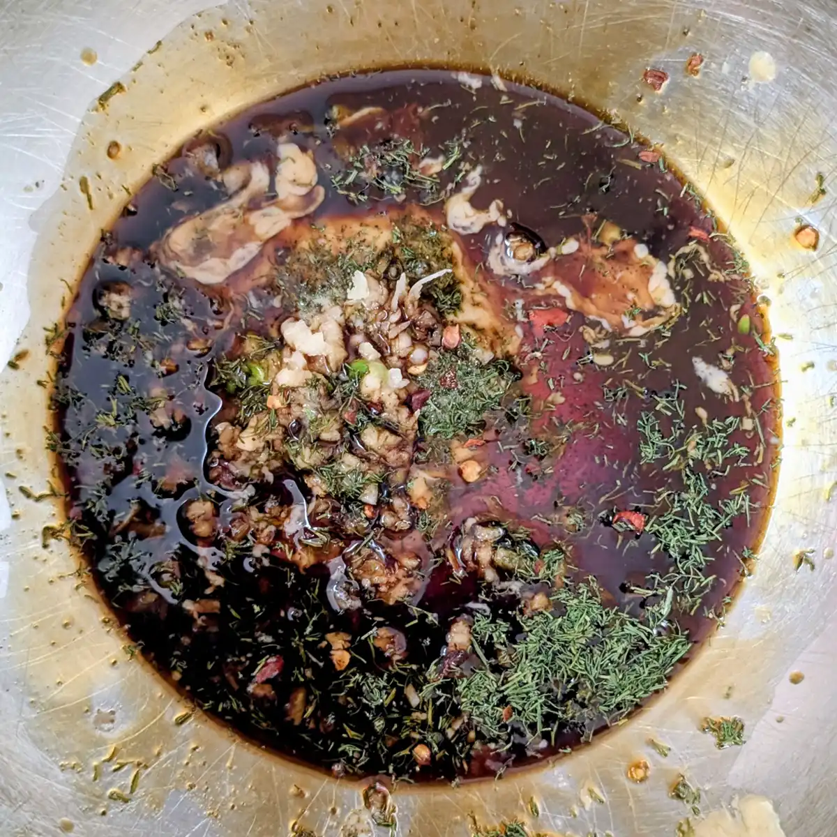 Instant Marinade for Dill & Garlic Baked Tofu