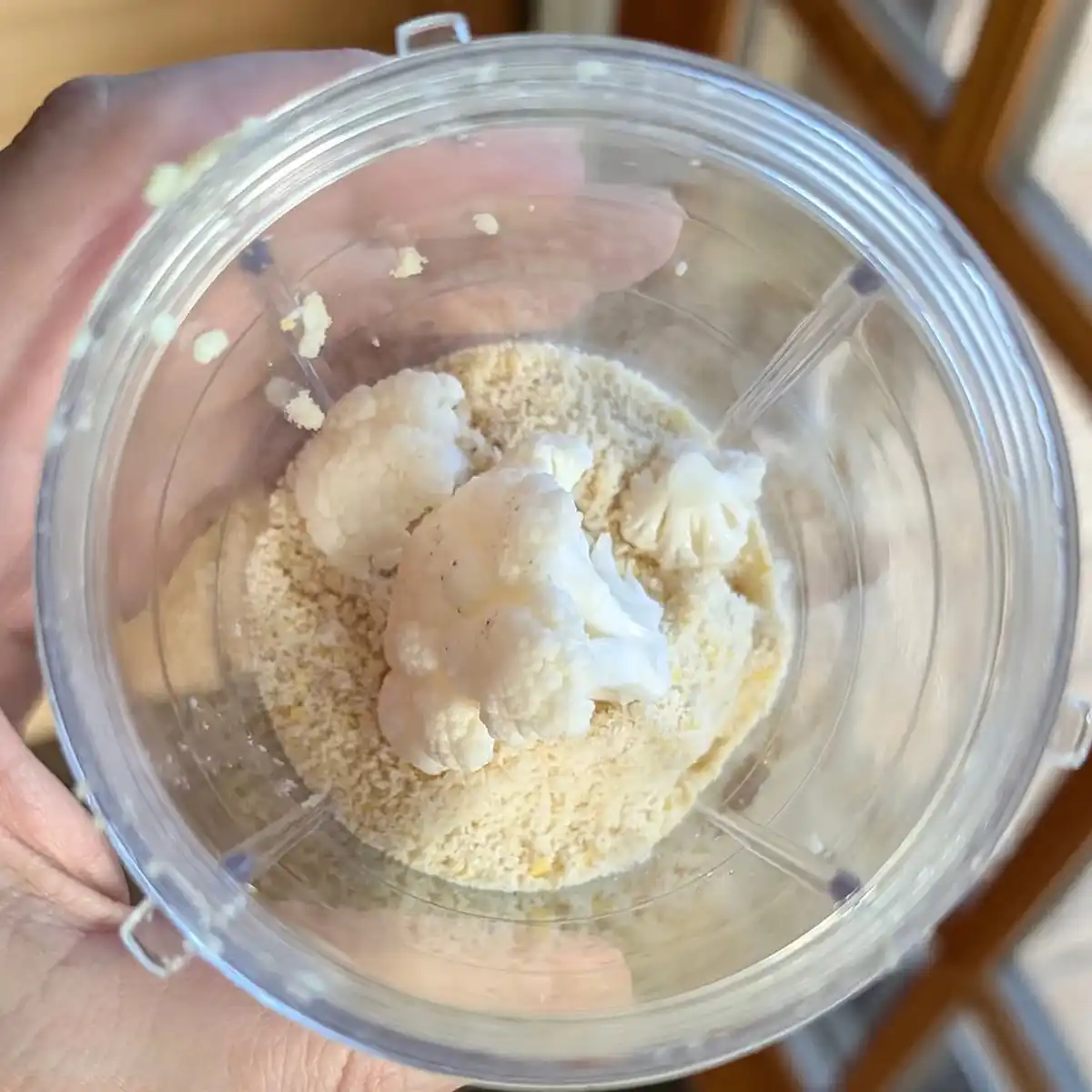 Cauliflower, New Butter & New Parmesan in a Blender Jar