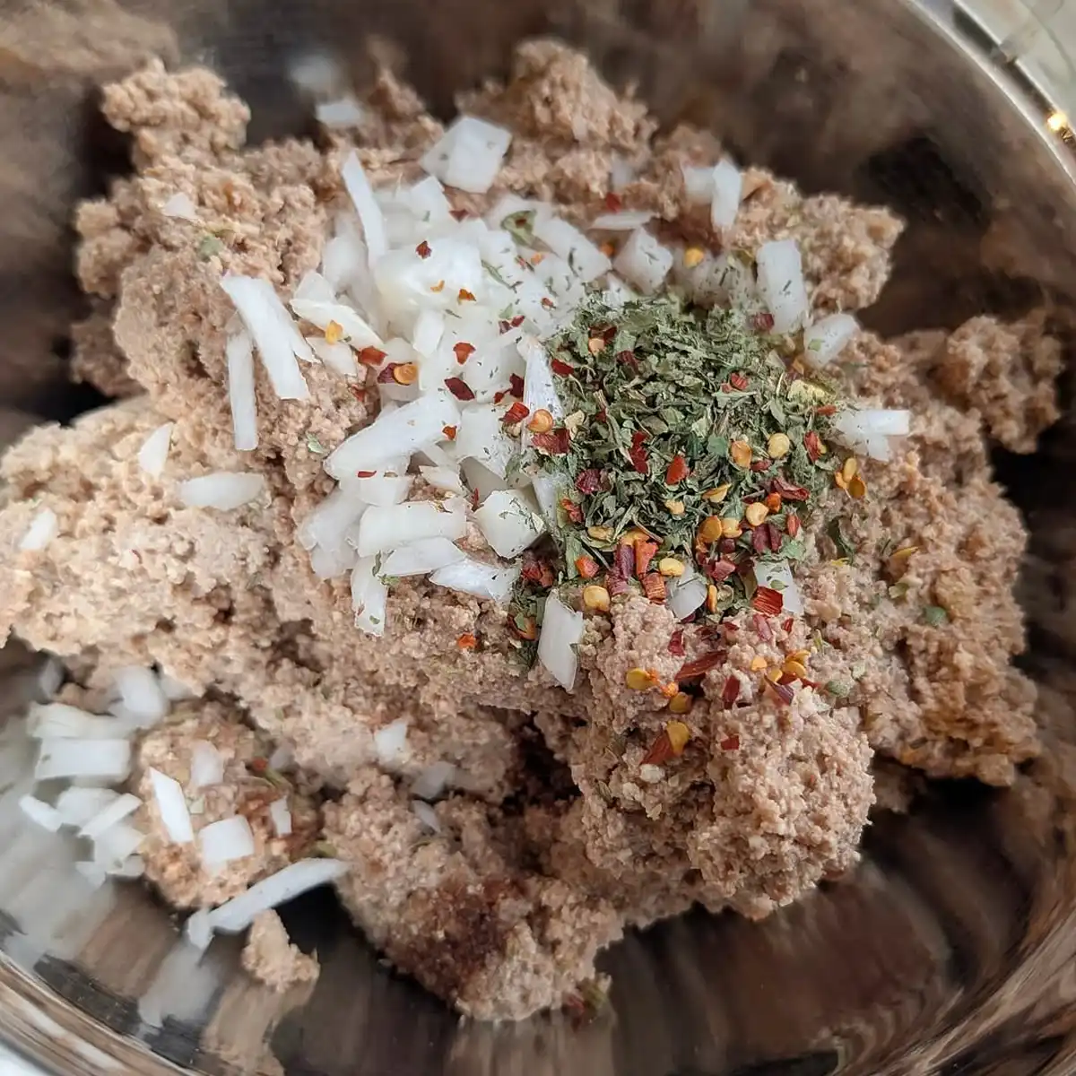 Processed Meatball Mixture with Mixins