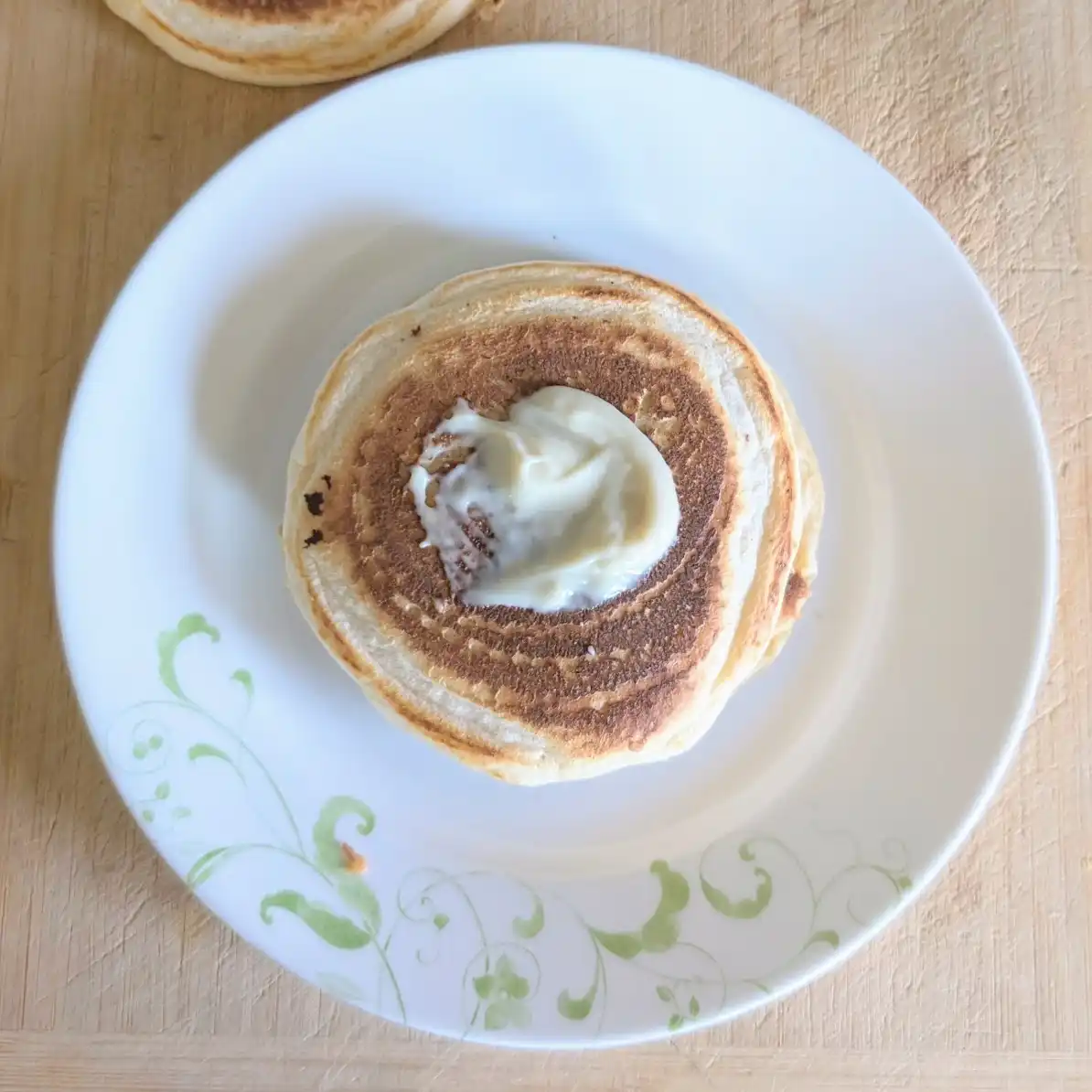 Soy Buttermilk Pancakes with New Butter