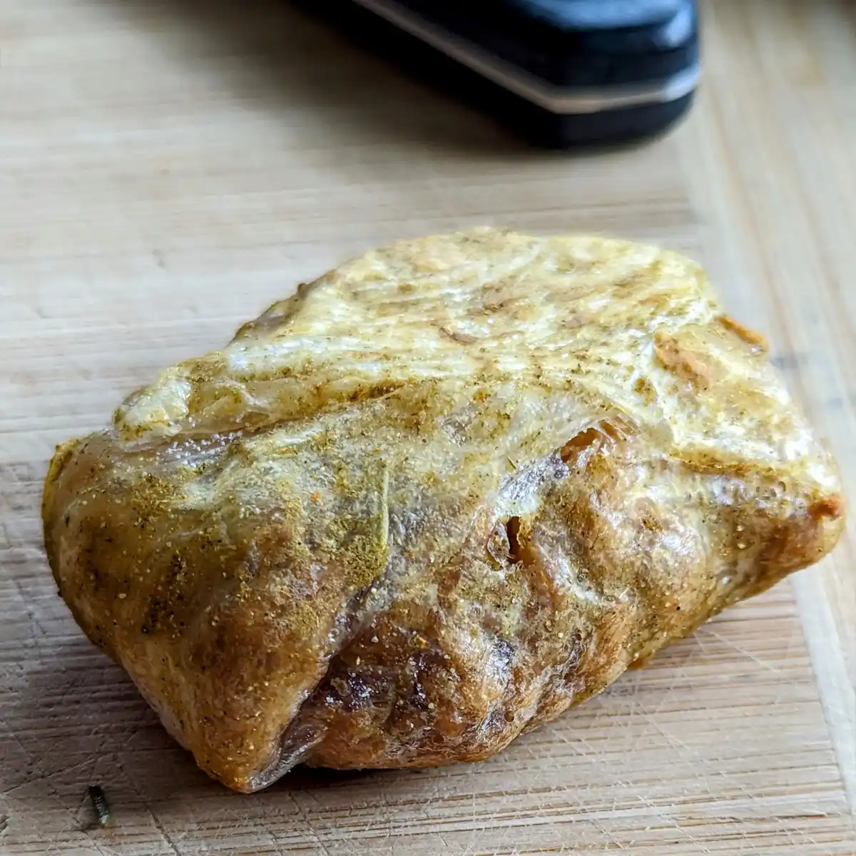 Cooked Soy Curl Turkey Cutlet